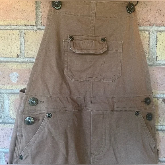 Duluth Trading Co Boys Size 5' DuluthFlex Fire Hose Bib Overalls - worn gently - Picture 3 of 6